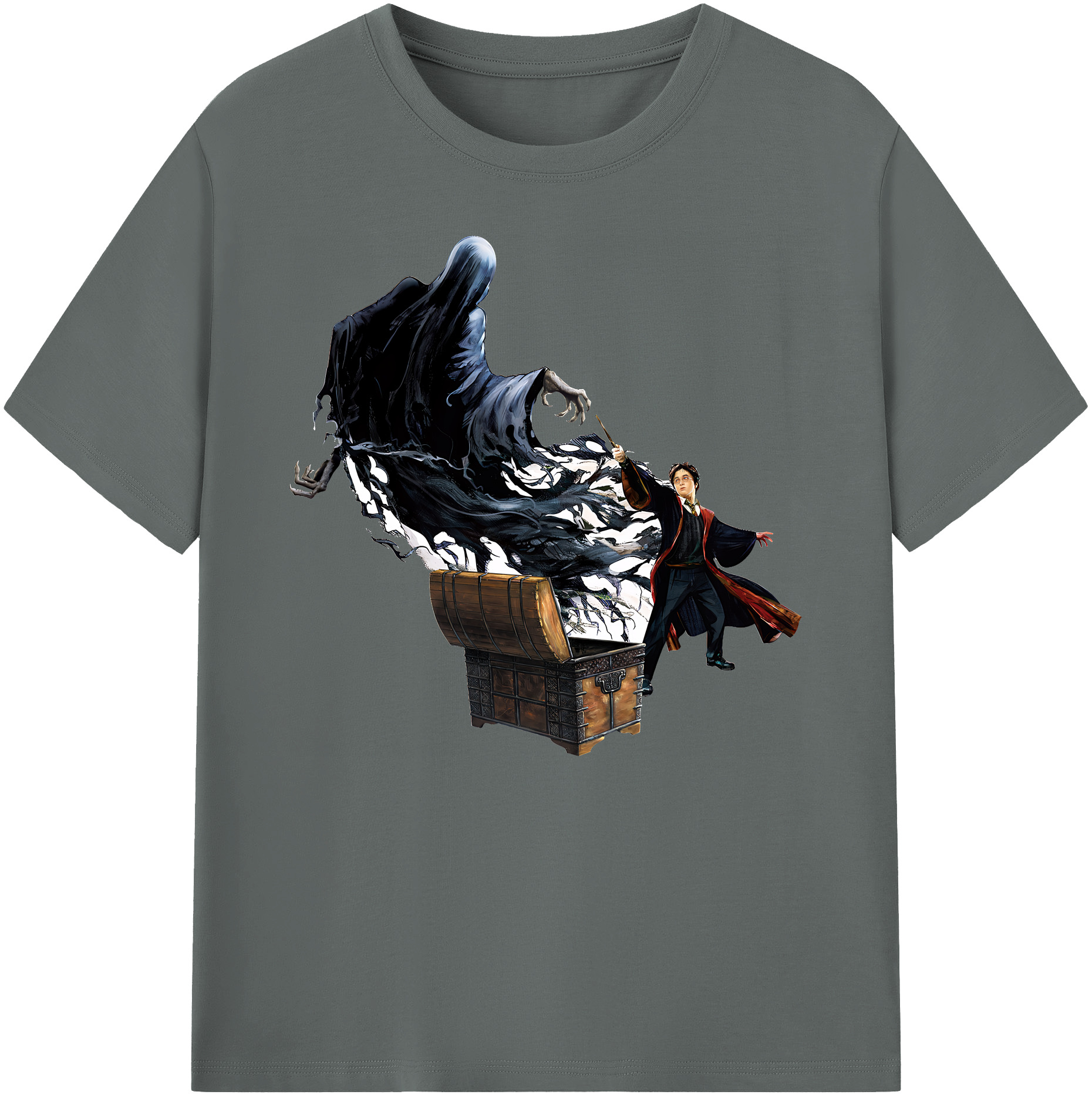 （画像用） Harry Potter ハリー・ポッターシリーズ 綿100％ メンズ半袖Tシャツ｜肌触りやわらか＆通気性